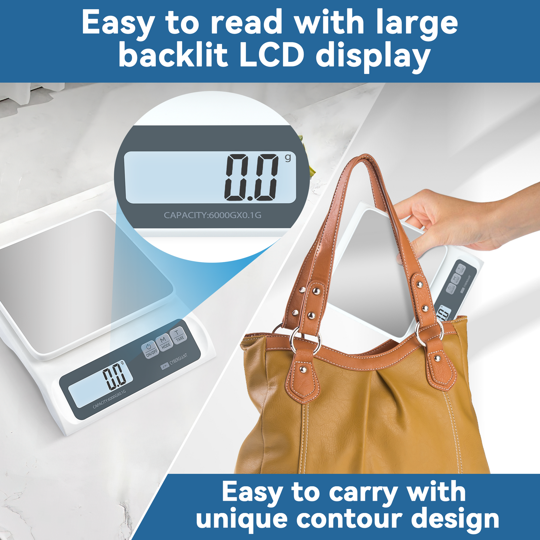 CYBERGIANT Digital Kitchen Food Scale