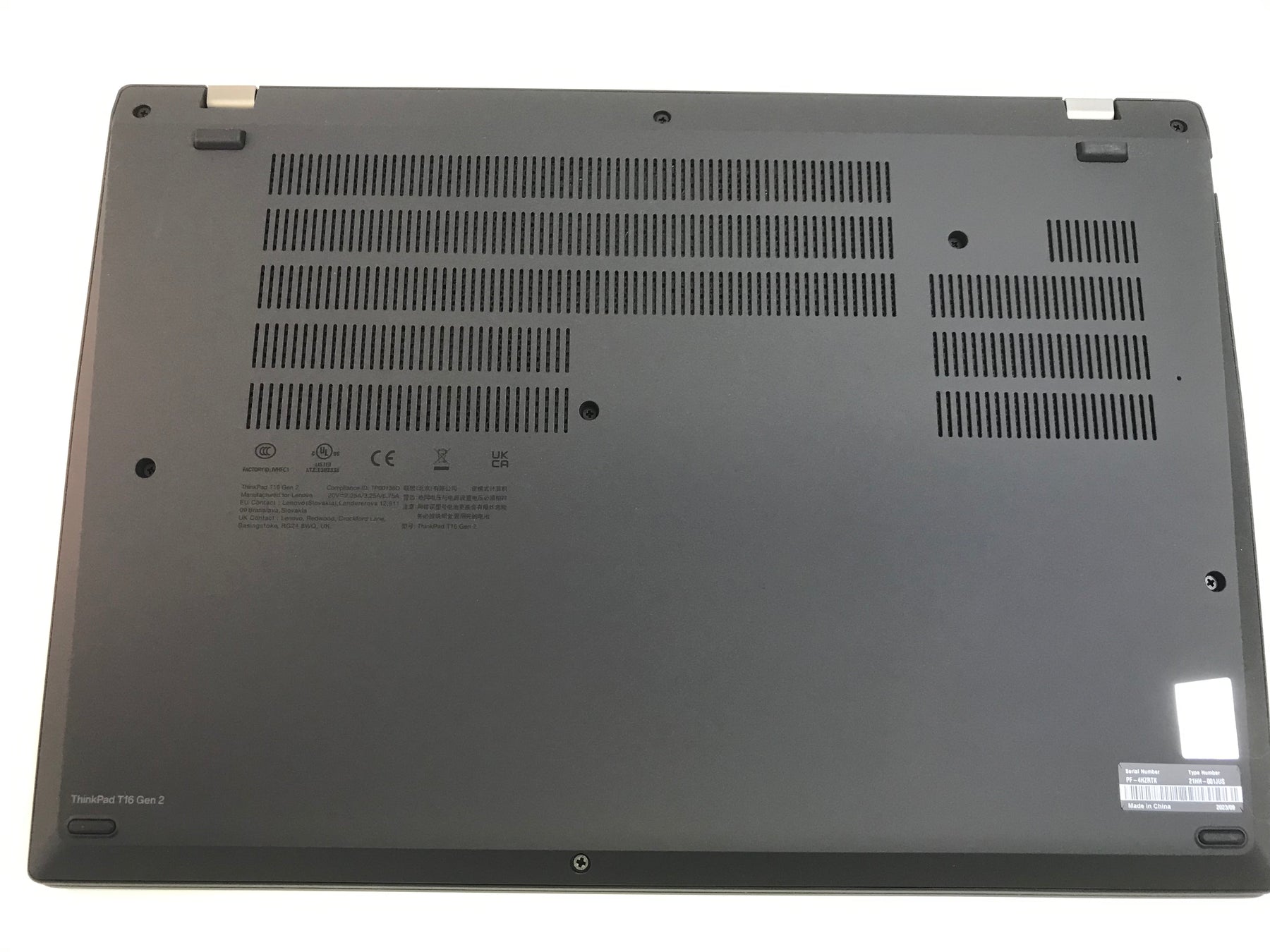 Lenovo ThinkPad T16 Gen 2 16" Notebook - i5, 16 GB RAM, 512 GB SSD - 21HH001JUS