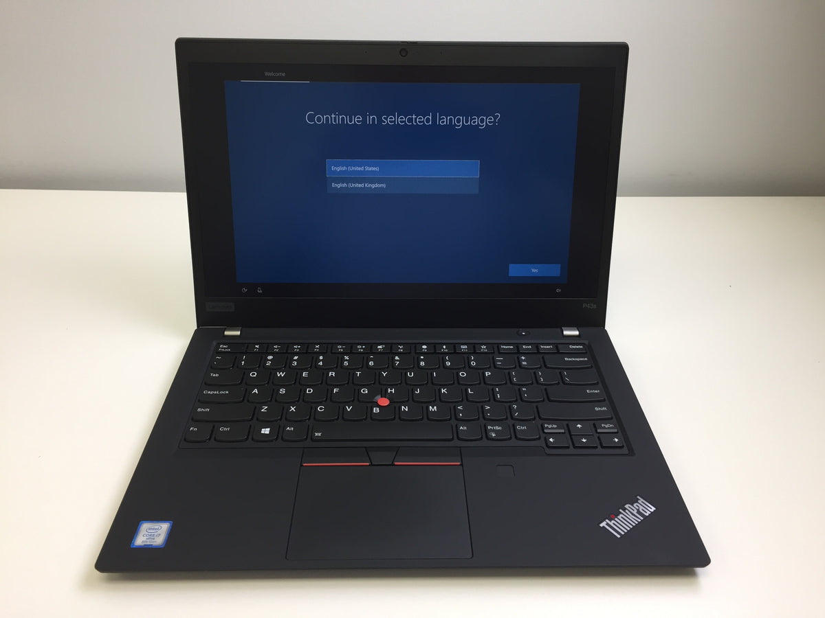 Lenovo ThinkPad P43s 20RH0037US 14" Notebook WS - i7 - 48GB RAM - 2TB SSD