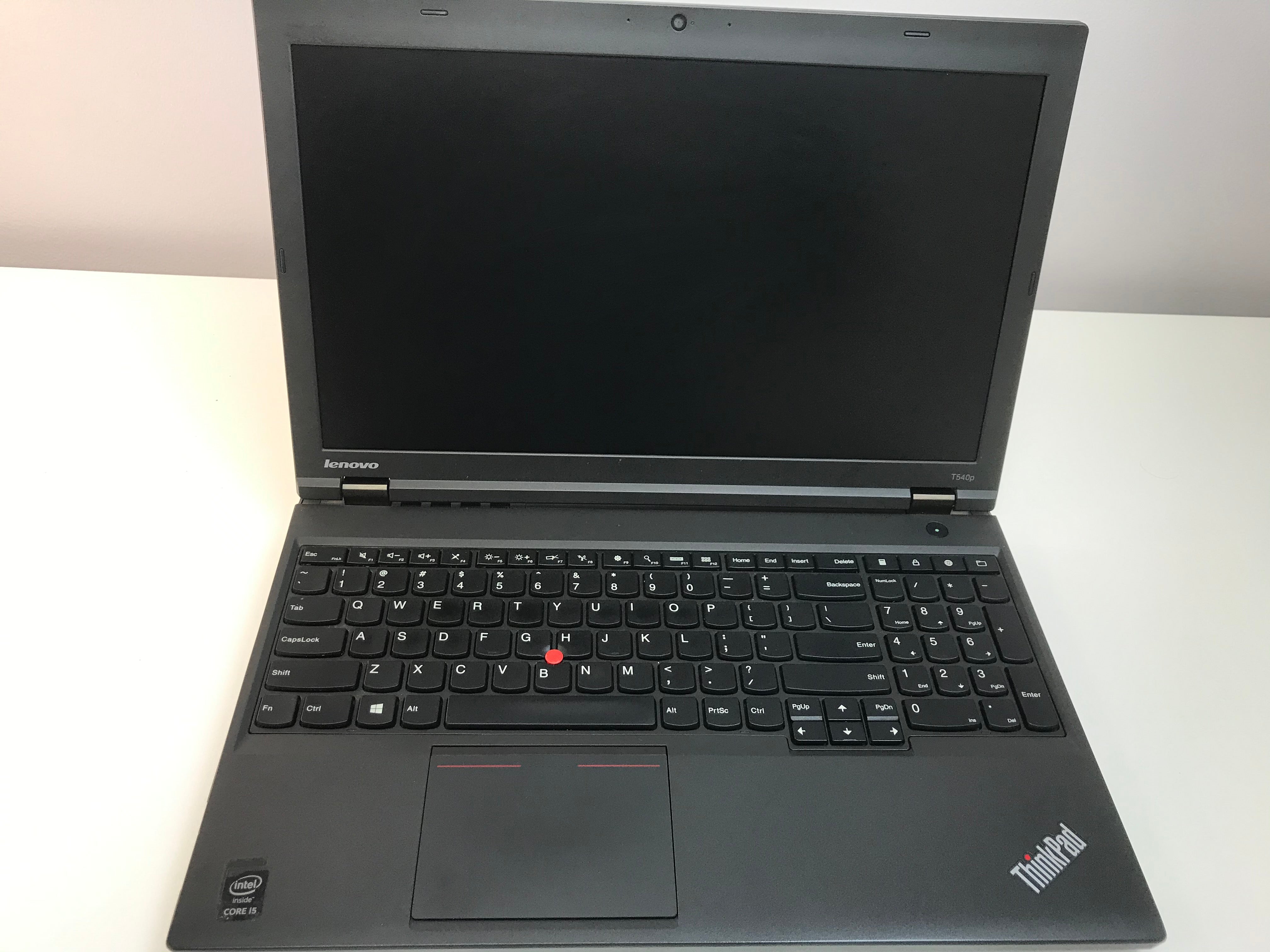 AS-IS* Lenovo ThinkPad T540P Core i5-4300M @ 2.60GHz 8GB No HDD No OS AS-IS* Lenovo ThinkPad T540P Core i5-4300M @ 2.60GHz 8GB No HDD No OS