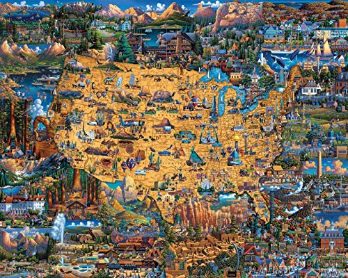 Dowdle Jigsaw Puzzle - National Parks - 100 Piece