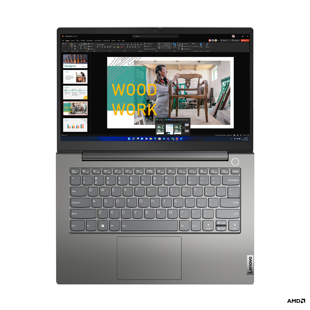 Lenovo ThinkBook 14 Gen 4 14" Notebook - R7, 16 GB RAM, 512 GB SSD - 21DK0055US