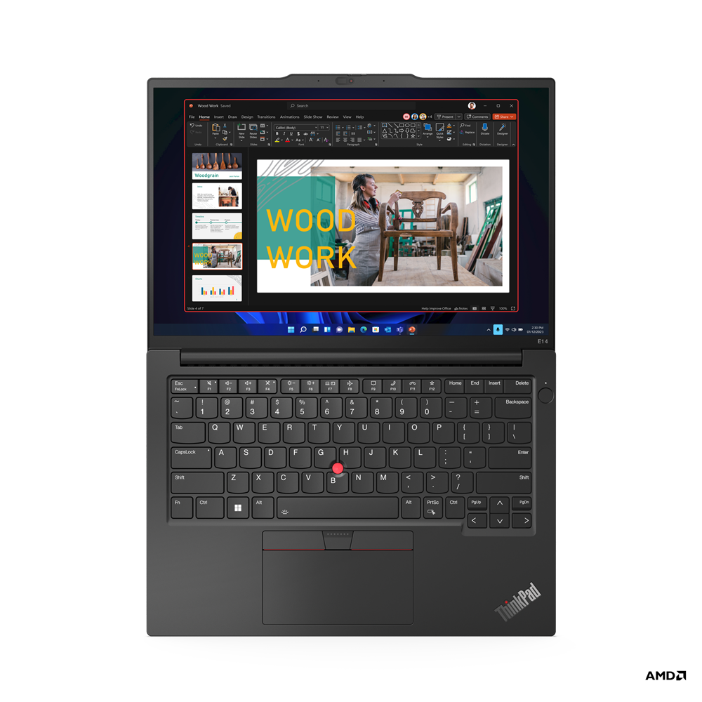 Lenovo ThinkPad E14 G5 AMD 14" Notebook - R5, 8 GB RAM, 256 GB SSD - 21JR001QUS