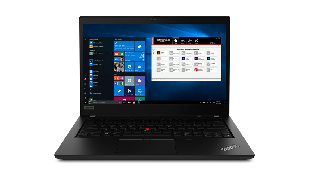 Lenovo ThinkPad P14s G1 20S4001NUS 14" Notebook - i7 - 8GB RAM - 256GB SSD