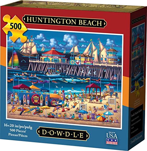 Dowdle Jigsaw Puzzle - Huntington Beach - 500 Piece