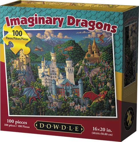 Dinosaur Games - 100 Piece Dowdle Jigsaw Puzzle