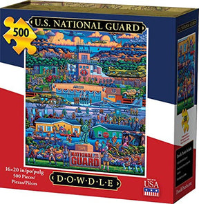 Dowdle Jigsaw Puzzle - U.S. National Guard - 500 Piece