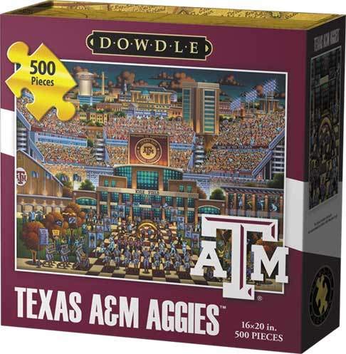 Dowdle Jigsaw Puzzle - Texas A&M Aggies - 500 Piece