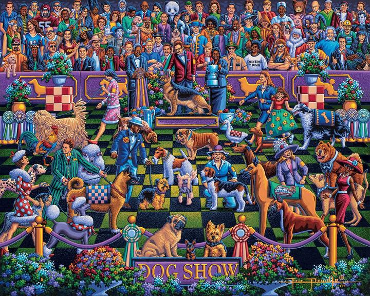 Dowdle Jigsaw Puzzle - Dog Show - 100 Piece