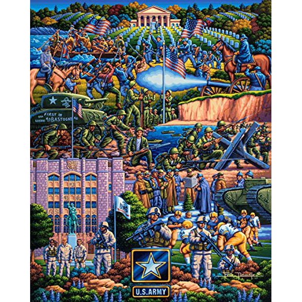Dowdle Jigsaw Puzzle - U.S. Army - 500 Piece