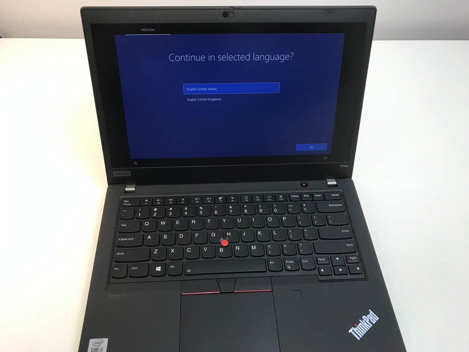 Lenovo ThinkPad P14s G1 20S4002LUS 14" Notebook - i5 - 8GB RAM - 256GB SSD