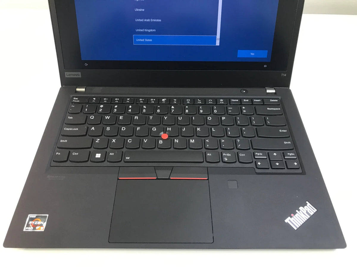 Lenovo ThinkPad P14s G2 21A0001MUS - AMD R5 Pro,16GB RAM, 256GB SSD