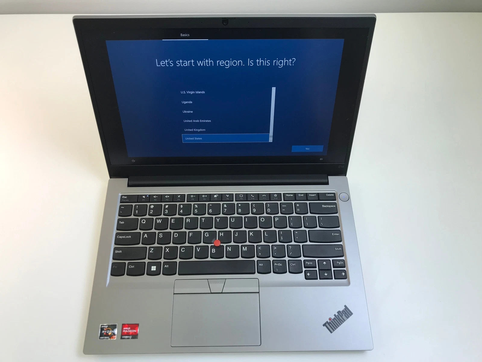 Lenovo Thinkpad E14 G4 - AMD R7, 16GB RAM, 512GB SSD