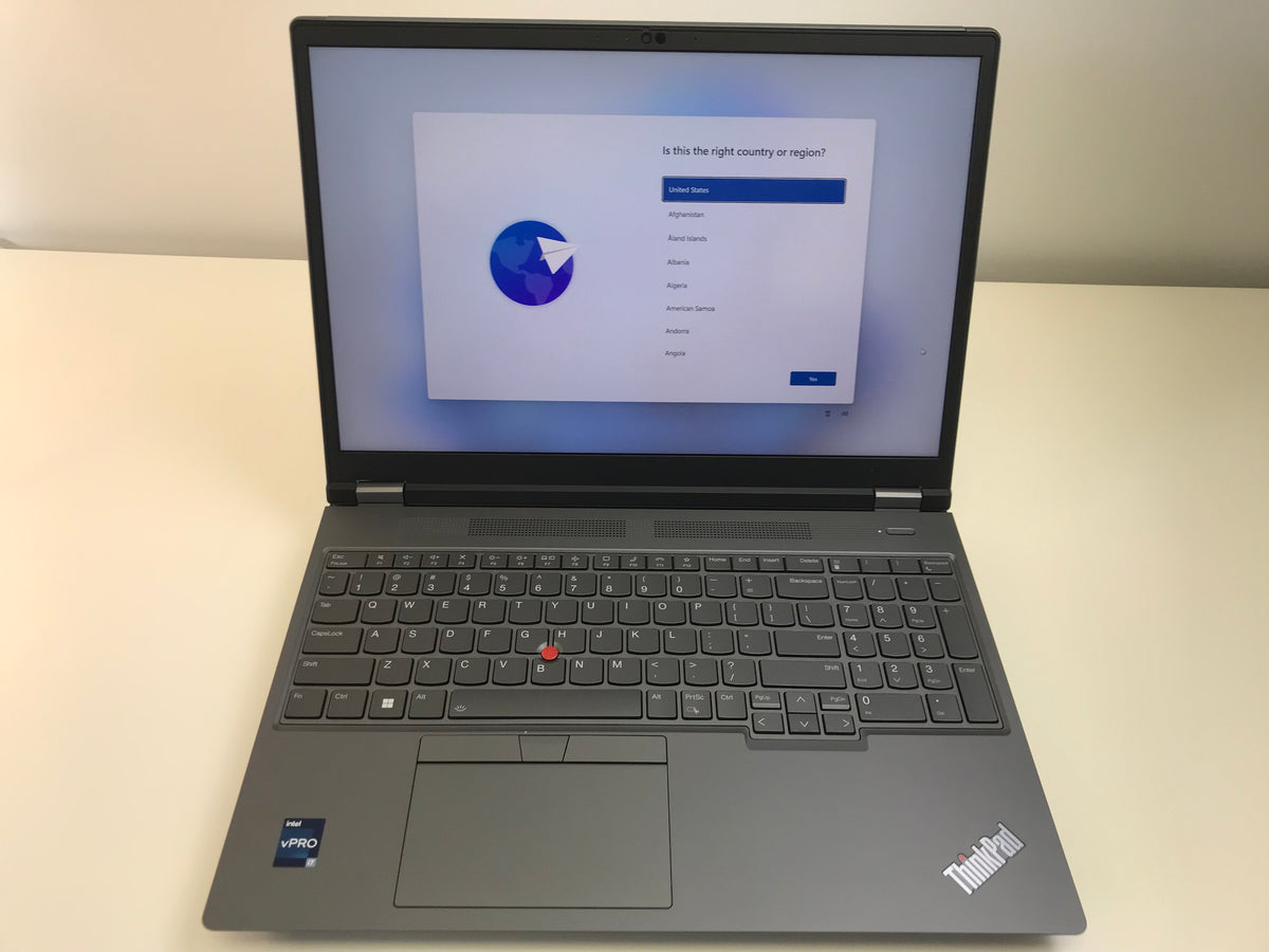 Lenovo ThinkPad P16 Gen 1 16.0" Notebook - i7, 32 GB RAM, 1 TB SSD - 21D6006PUS