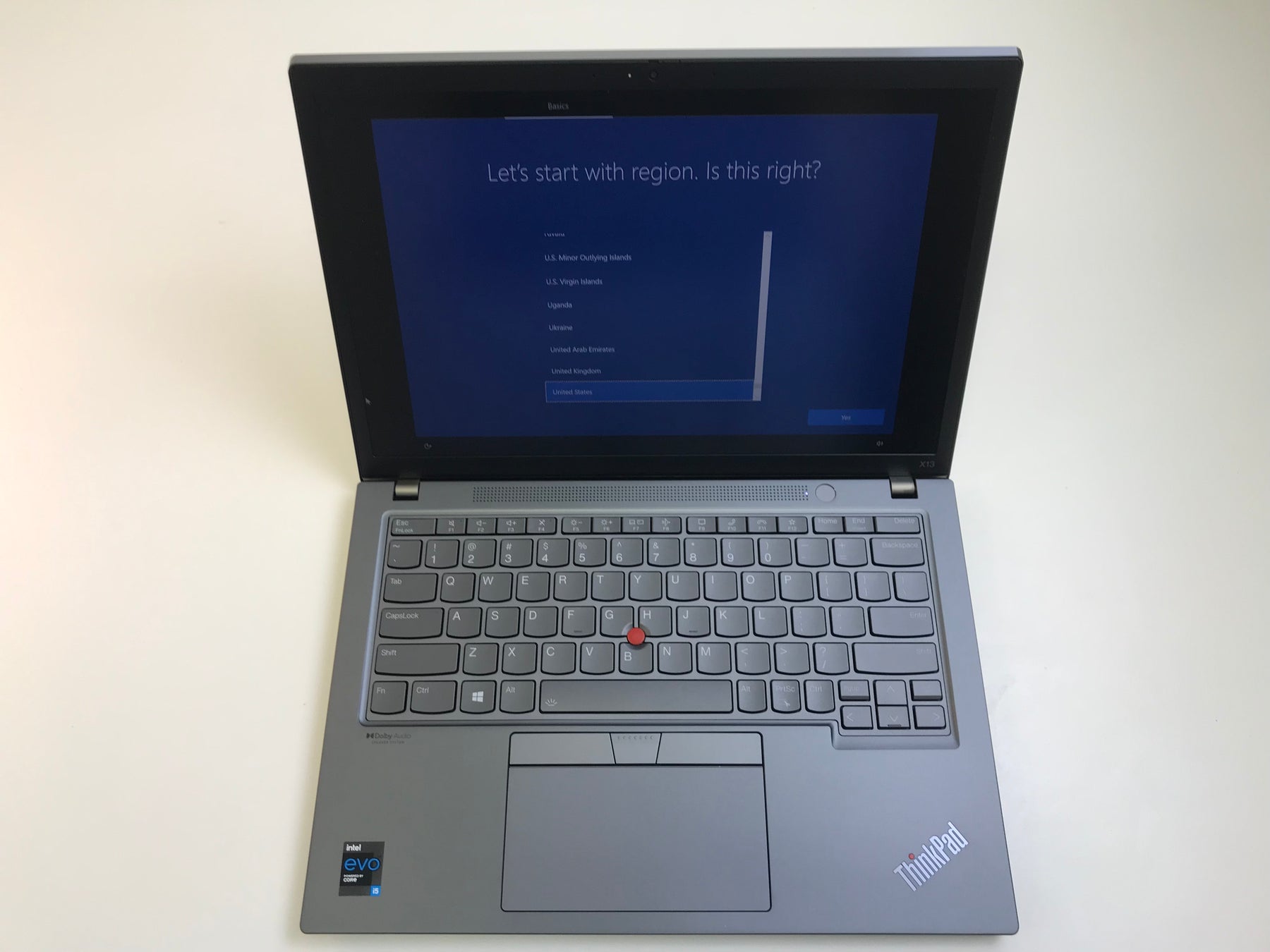 Lenovo ThinkPad X13 Gen 2 20WK005UUS 13.3" Notebook - i5 - 8GB RAM - 256GB SSD