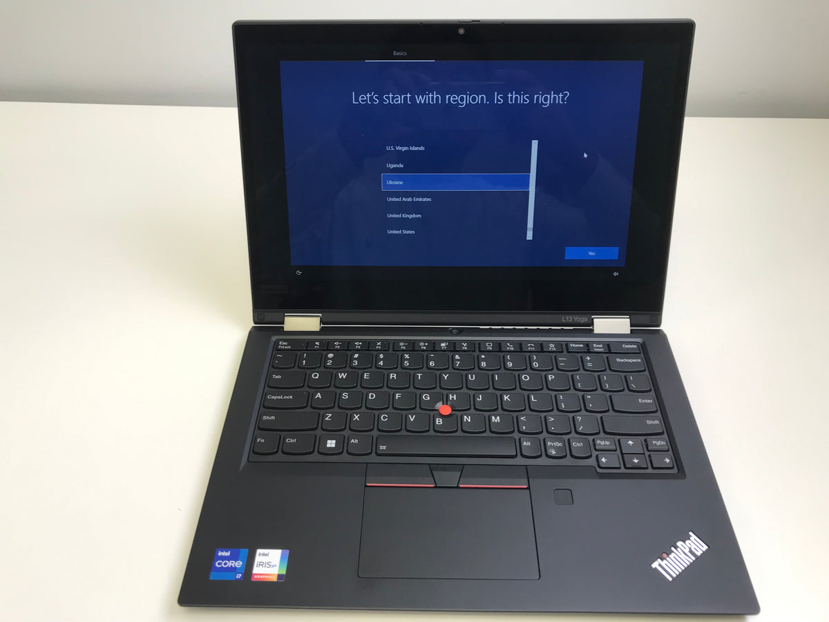 Lenovo ThinkPad L13 Yoga G2 20VK0019US 13.3" Notebook - i7, 16GB RAM,512GB SSD