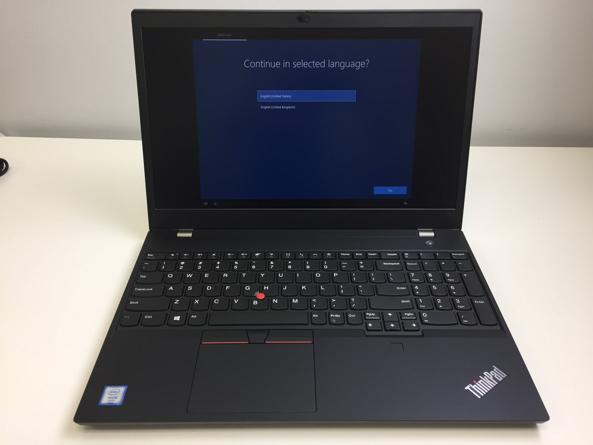 Lenovo ThinkPad P15v G1 20TQ001NUS 15.6" WS - Xeon - 16GB RAM - 512GB SSD