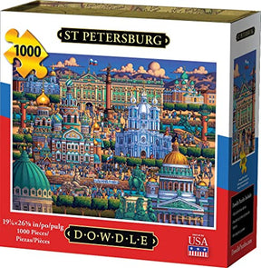 Dowdle Jigsaw Puzzle - St. Petersburg - 1000 Piece