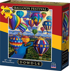Dowdle Jigsaw Puzzle - Balloon Festival - 500 Piece