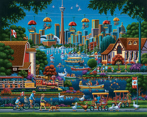 Dowdle Jigsaw Puzzle - Toronto Island - 1000 Piece