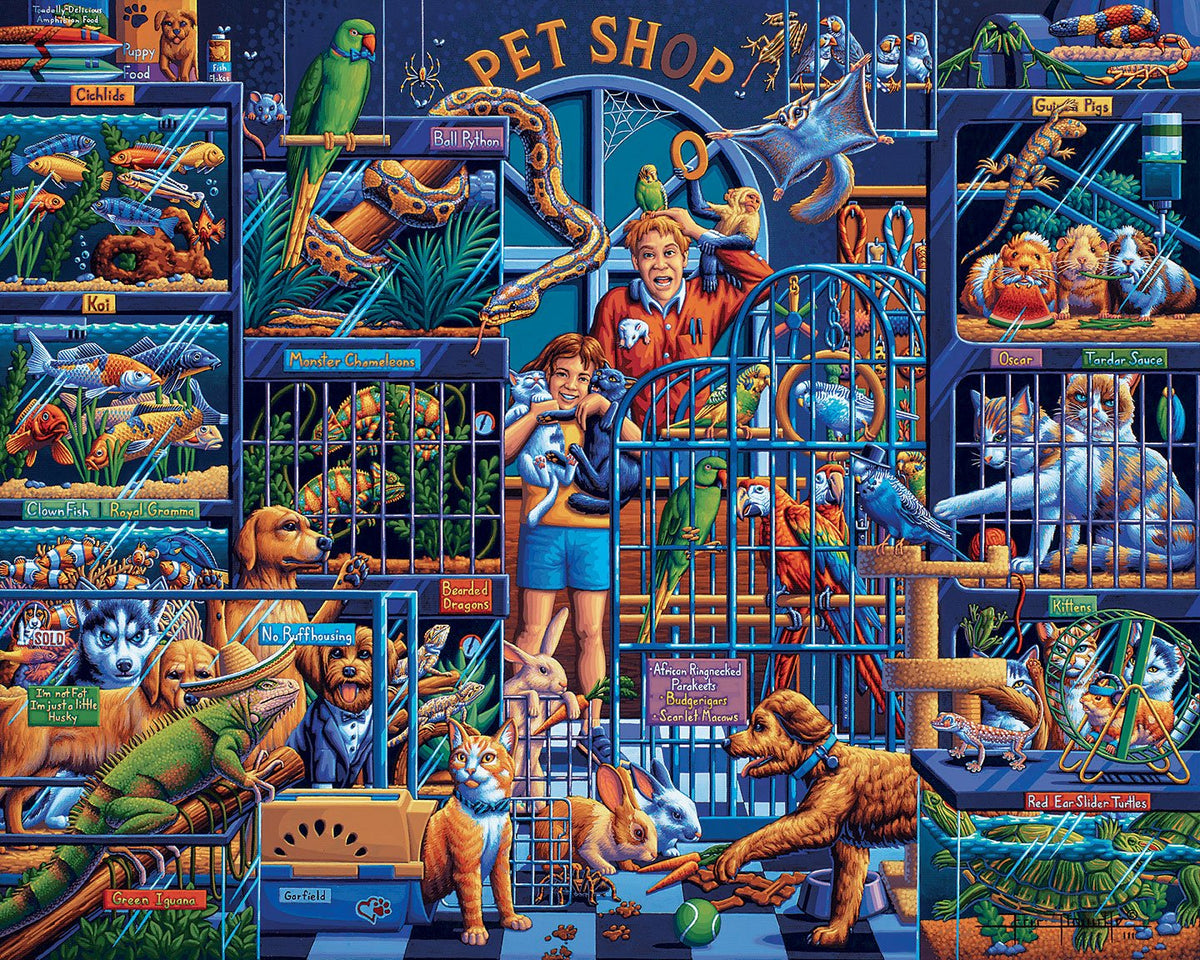 Dowdle Jigsaw Puzzle - Pet Shop - 300 Piece