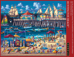 Dowdle Jigsaw Puzzle - Huntington Beach - 500 Piece