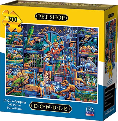 Dowdle Jigsaw Puzzle - Pet Shop - 300 Piece