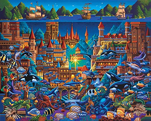 Dowdle Jigsaw Puzzle - Atlantis - 100 Piece