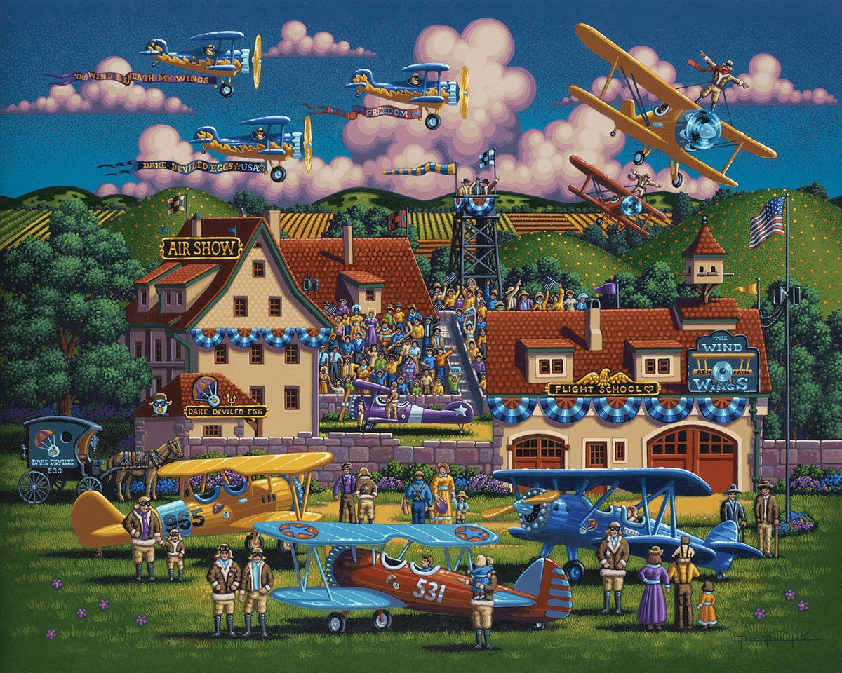 Dowdle Jigsaw Puzzle - Flying Aces - 100 Piece