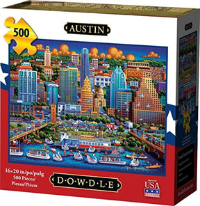 Dowdle Jigsaw Puzzle - Austin - 500 Piece