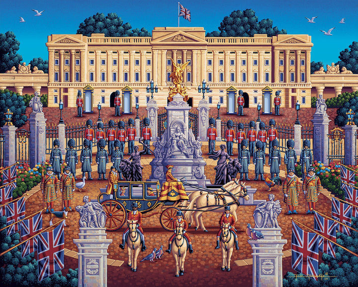 Dowdle Jigsaw Puzzle - Buckingham Palace - 1000 Piece