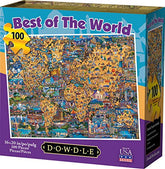 Dowdle Jigsaw Puzzle - Best of The World - 100 Piece