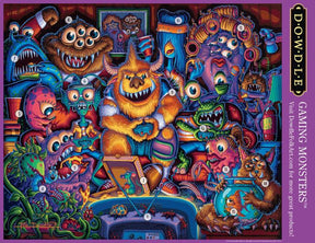 Dowdle Jigsaw Puzzle - Gaming Monsters - 100 Piece