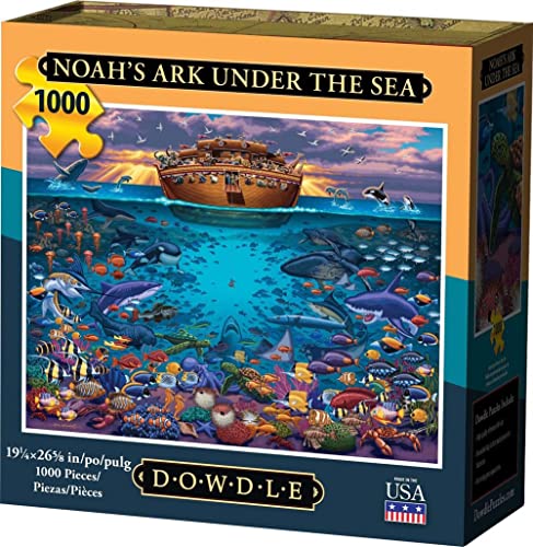 Dowdle Jigsaw Puzzle - Noah's Ark Under The Sea - 1000 Piece