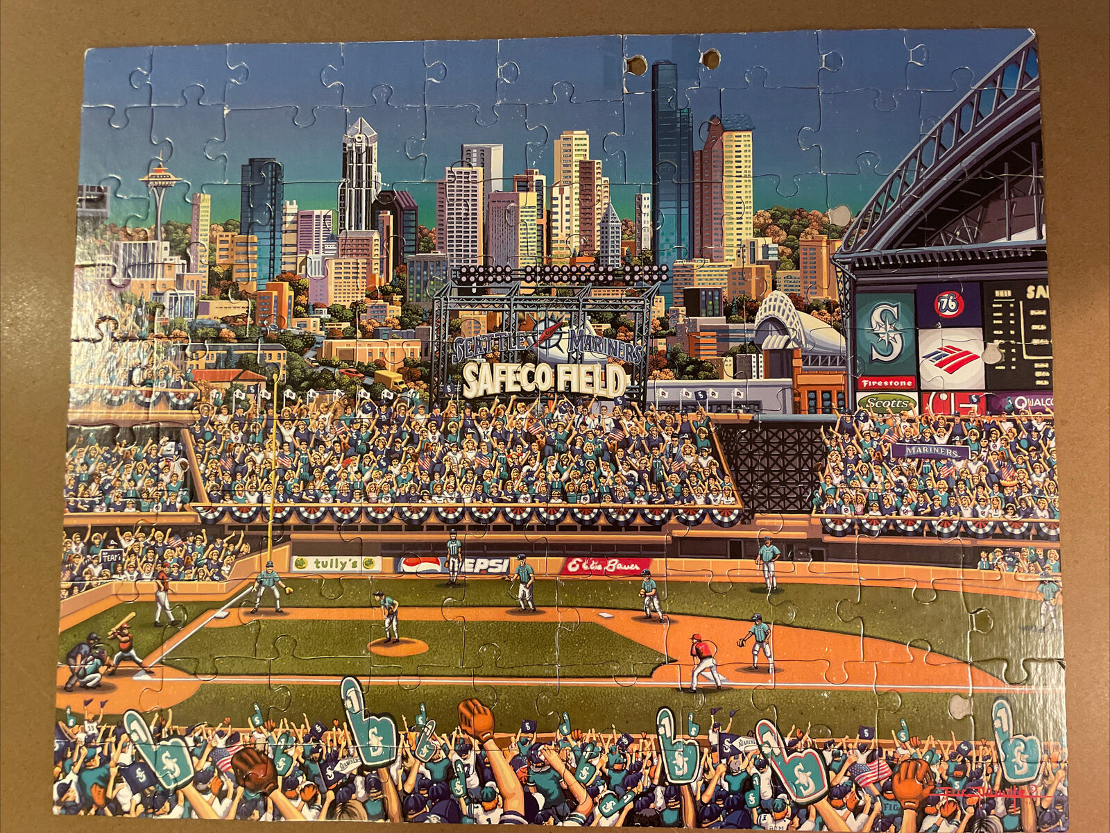 Dowdle Jigsaw Puzzle - Seattle Mariners - 100 Pieces