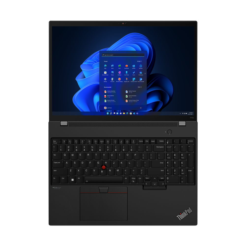 Lenovo ThinkPad P16s G2 AMD 16" Notebook - R7, 32 GB RAM, 512 GB SSD - 21K9001CUS