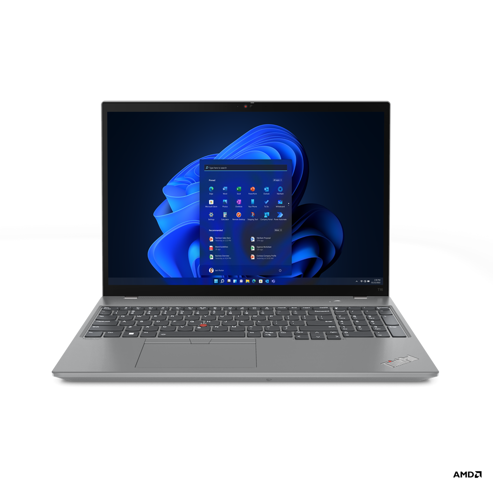 Lenovo ThinkPad T16 Gen 1 16" Notebook - R7, 16 GB RAM, 512 GB SSD - 21CH0006US