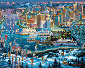 Dowdle Jigsaw Puzzle - Vancouver - 1000 Piece