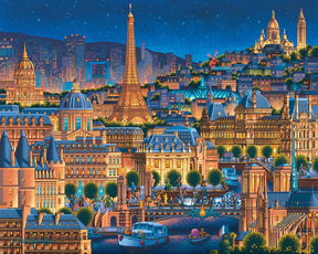 Dowdle Jigsaw Puzzle - Paris City of Lights - 1000 Piece