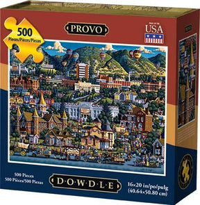 Dowdle Jigsaw Puzzle - Provo - 500 Piece