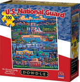 Dowdle Jigsaw Puzzle - U.S. National Guard - 100 Piece