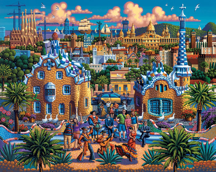 Dowdle Jigsaw Puzzle - Barcelona - 500 Piece