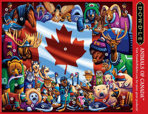 Dowdle Jigsaw Puzzle - Animals of Canada - 1000 Piece