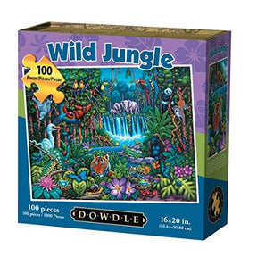 Dowdle Jigsaw Puzzle - Wild Jungle - 100 Piece