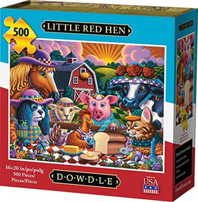 Dowdle Jigsaw Puzzle - Little Red Hen - 500 Piece