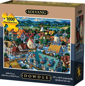 Dowdle Jigsaw Puzzle - Solvang - 1000 Piece